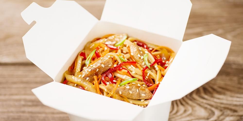 Фото WOK якисоба с курицей 